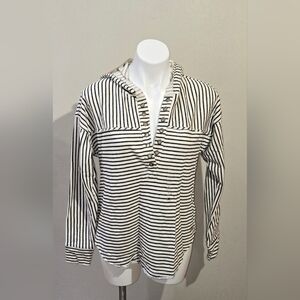 NWT BKE Pullover Cream/Black Casual Women's Size Small